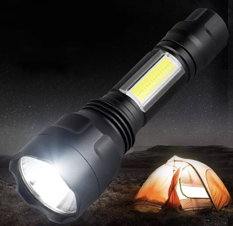 dụng cụ cắm trại đèn pin siêu sáng