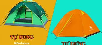 lều tự bung vs lều truyền thống